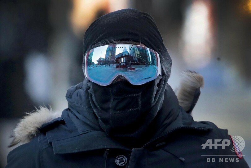 気温は南極以下… 米中西部、大寒波で数千万人に影響