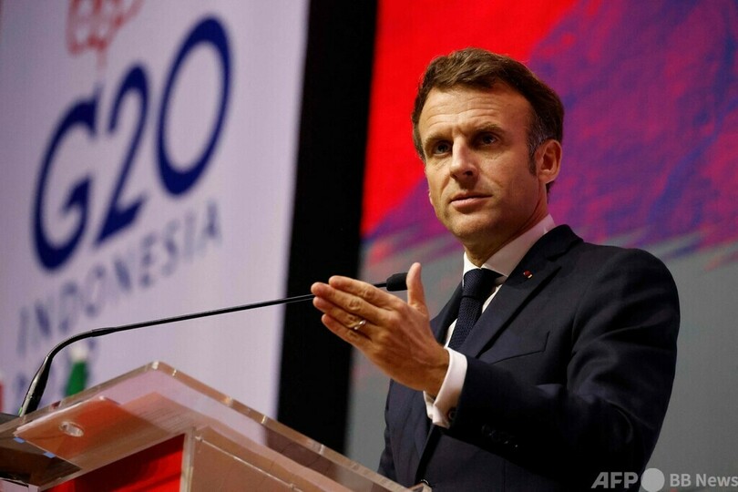中国はウクライナ侵攻で仲介役としての役割拡大を 仏大統領