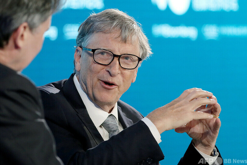 ビル・ゲイツ氏が4年ぶり北京訪問 5000万ドル寄付