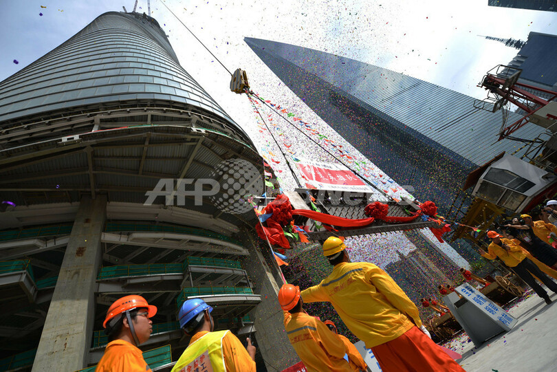 世界で2番目に高いビルが誕生 上海 写真6枚 国際ニュース Afpbb News