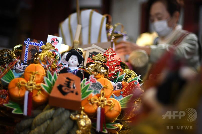 縁起物 熊手 製作たけなわ 来月に酉の市 東京 写真9枚 国際ニュース Afpbb News