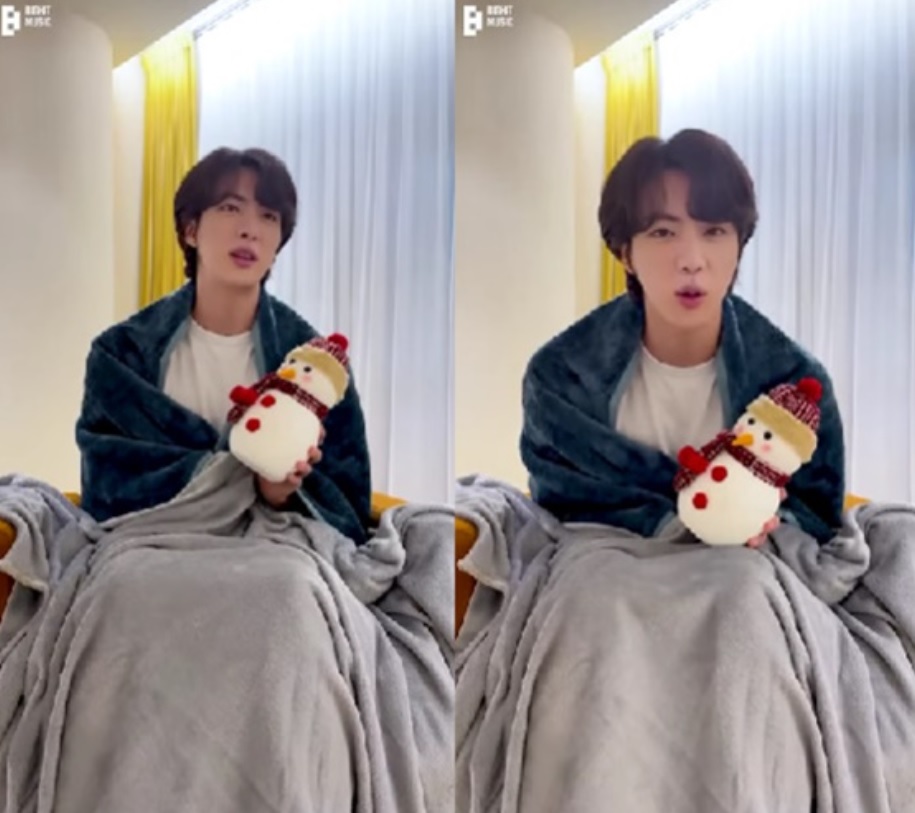 BTSのJINが新年の挨拶「今年は僕も一生懸命仕事する」 写真枚 国際