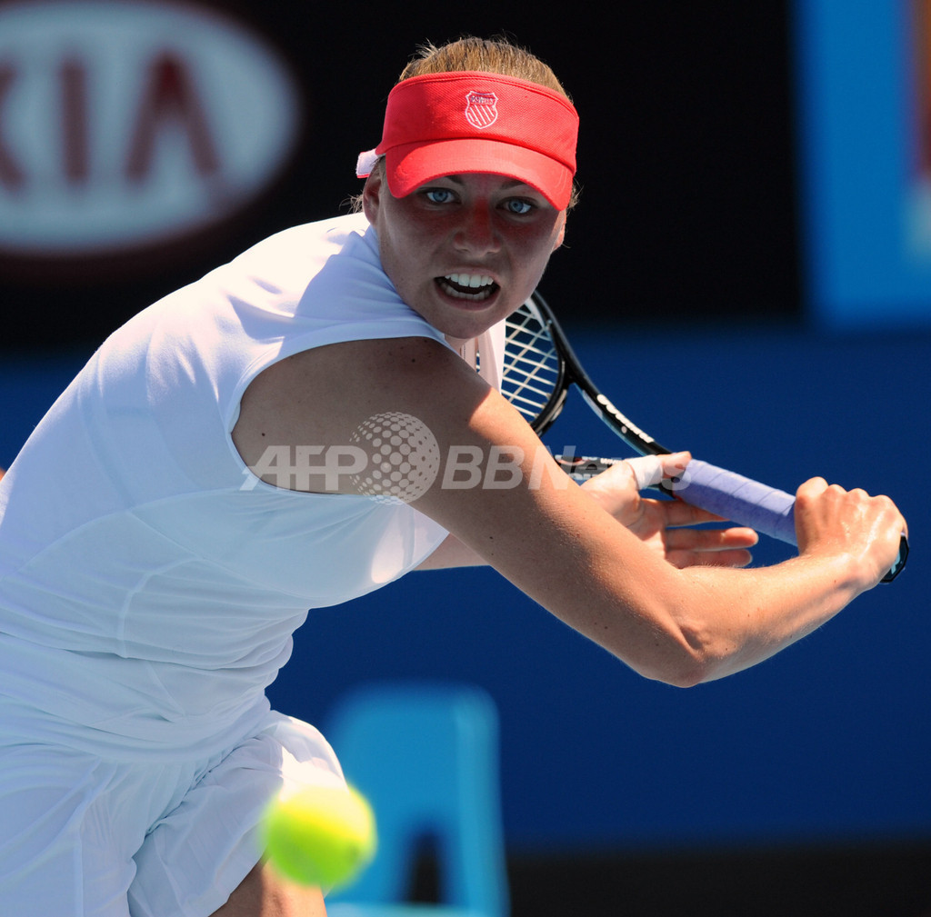 ズボナレワ 初戦でリバリコワ下す、全豪オープン 写真5枚 国際ニュース:AFPBB News
