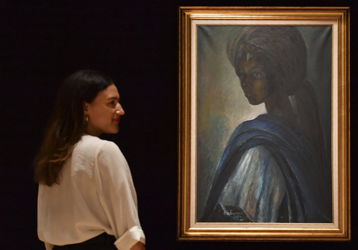 ウィリアム・マクナリ 女性の肖像画 女性の肖像、1895 | アンリ・ルソー