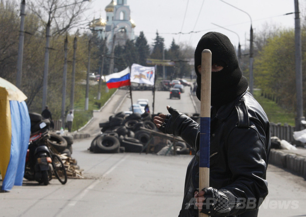 国際ニュース：AFPBB Newsウクライナ、対テロ作戦開始で東部に部隊集結