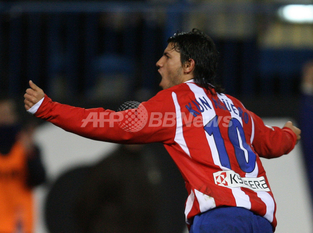 サッカー リーガエスパニョーラ＞アトレティコ・マドリード アグエロの