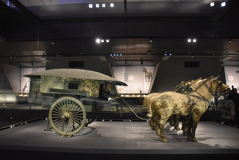 秦始皇帝陵の銅車馬、「新居」を一般公開 陝西省西安市 写真7枚 国際ニュース:AFPBB News
