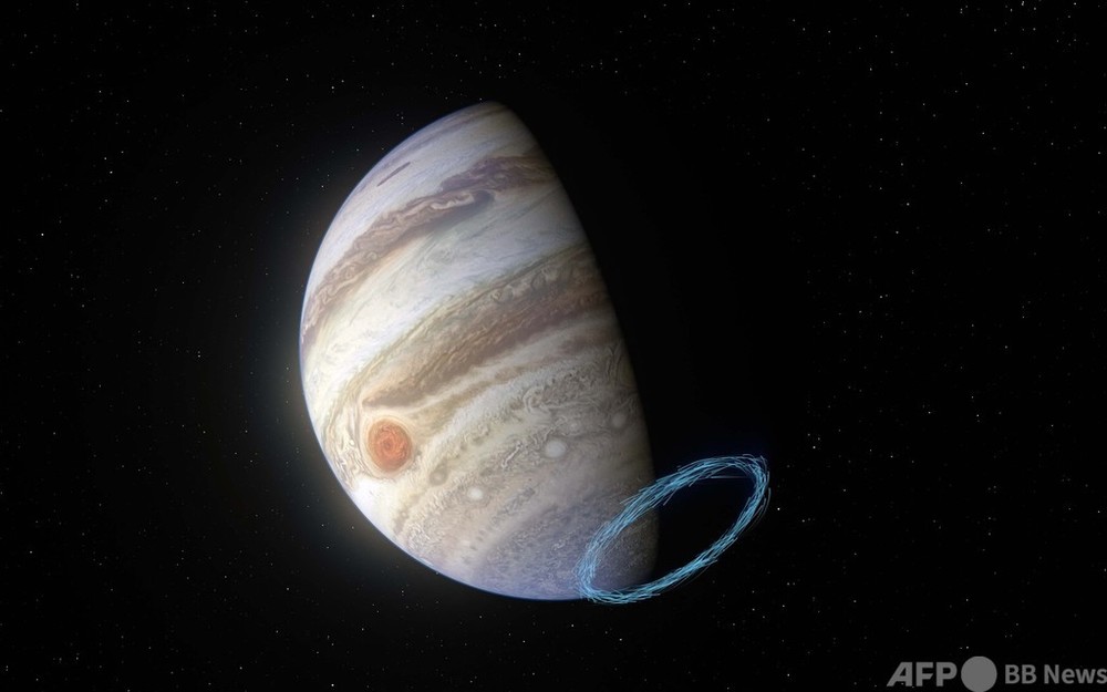 木星の成層圏に時速1450キロのジェット気流 初観測 EOS