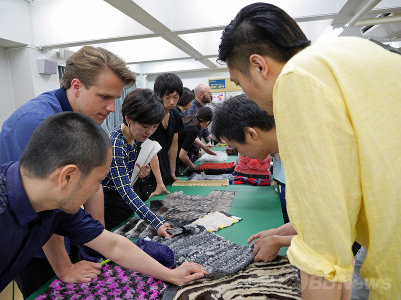 国際毛皮連盟主催ワークショップ、文化服装学院で開催