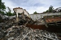 ウクライナ東部ドネツク州で破壊された文化センター（2023年7月19日撮影）。(c)Genya SAVILOV / AFP