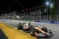 24F1第18戦シンガポールGP決勝。レースに臨むマクラーレンのオスカー・ピアストリ（2024年9月22日撮影）。(c)Lillian SUWANRUMPHA/AFP