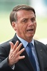 ブラジルのジャイル・ボルソナロ大統領（2020年4月22日撮影）。(c)EVARISTO SA / AFP