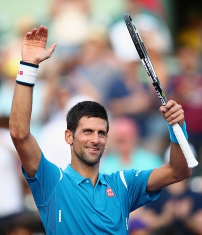 世界ランク1位のジョコビッチが順当に16強、西岡は3回戦敗退