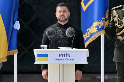 ゼレンスキー氏、ウクライナのノルドストリーム爆破への関与否定
