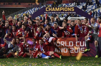 セルビア、優勝候補ブラジルを延長で下しU-20W杯制覇