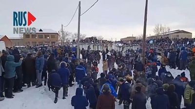 動画:ロシアで侵攻開始後最大規模のデモ 中西部の共和国で