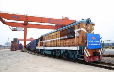 中国・欧州間の貨物列車、ことし1000本目が出発