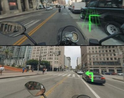 バイクに乗る時の必需品「ナビサングラス」、韓国でも話題に