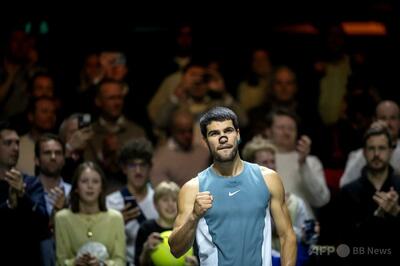 アルカラス快勝で4強入り チチパスは敗退 ABNアムロOP