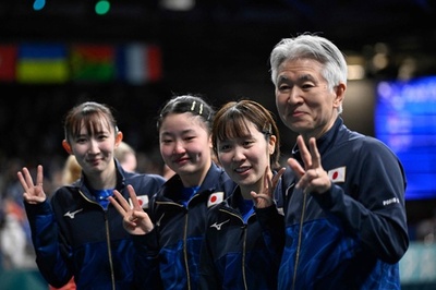 卓球女子団体で日本が決勝へ 銀メダル以上確定 パリ五輪