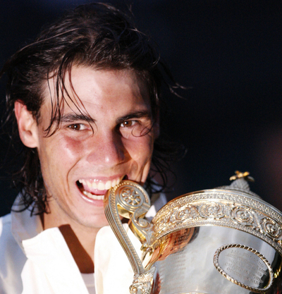 ナダル フェデラーを破りウィンブルドン初優勝