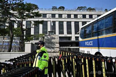 韓国、大統領弾劾審判言い渡し控え警備強化 当日は全警察官動員可能に