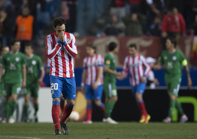 アトレティコが初戦でルビン・カザニに敗れる、ヨーロッパリーグ