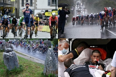 【今日のツール】第3Sは落車相次ぐ波乱の展開 メルリエがV