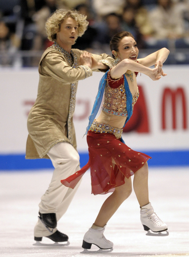 デイビス／ホワイト組 ODで首位、フィギュアGPファイナル