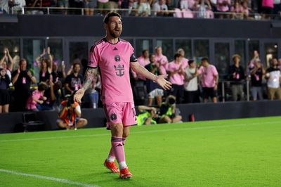 メッシ2得点、インテル・マイアミは暫定首位キープ