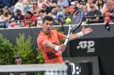 ジョコビッチ快勝、豪で2年ぶりのシングルス アデレード国際