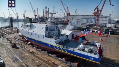 世界初の遠隔制御・自律航行機能を有する科学研究訓練船 大連で進水