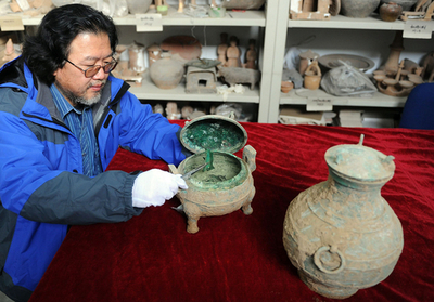 2400年前のスープ見つかる、中国・西安