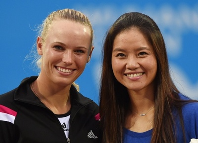 李娜が武漢オープン会場で引退のあいさつ