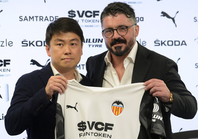 ガットゥーゾ氏がバレンシア新監督に 2年契約