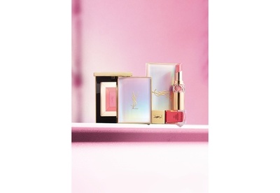 パステルネオンの世界、「イヴ・サンローラン・ボーテ」春コレクション