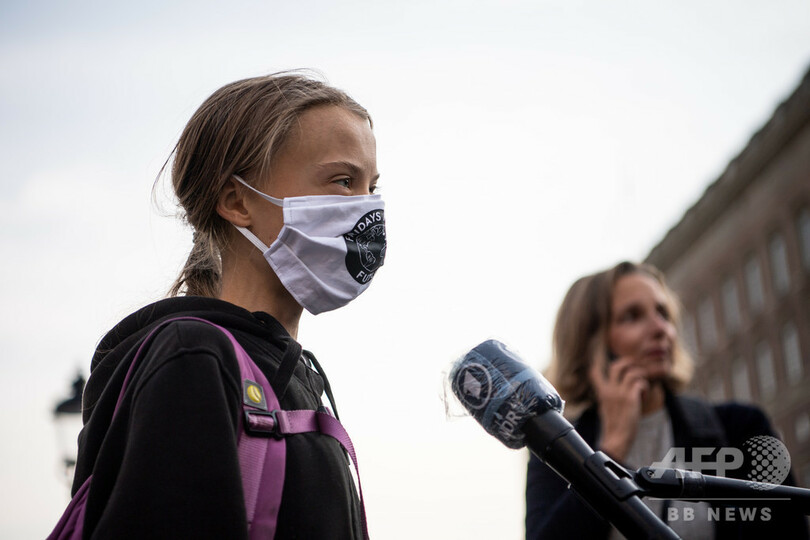 グレタさんがEUに訴え、温室効果ガス削減に「できる限り手を尽くして」