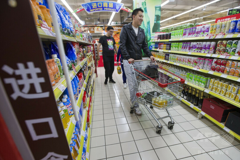 中国 第1四半期の輸出入は緩やかな伸び 貿易黒字21.8%減