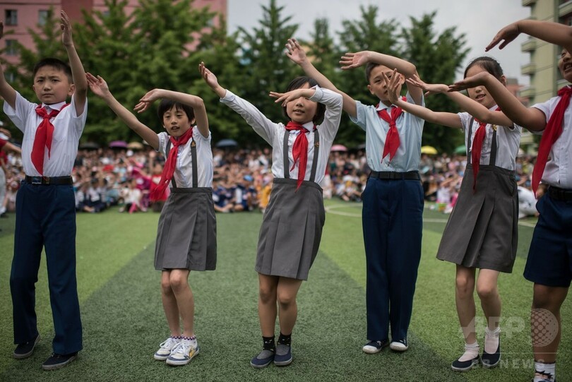 「朝鮮少年団」の創立記念日 金正恩氏への忠誠誓う