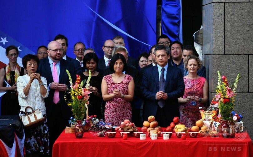 事実上の在台米大使館、新庁舎が落成 「堅固な米台関係を象徴」