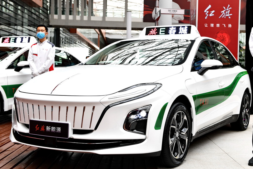 中国の新エネルギー車保有台数、世界の半数占める