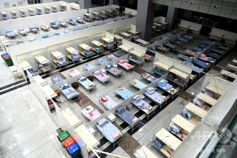 新たに「コンテナ病院」を3か所設置、ベット3400床増 中国・武漢