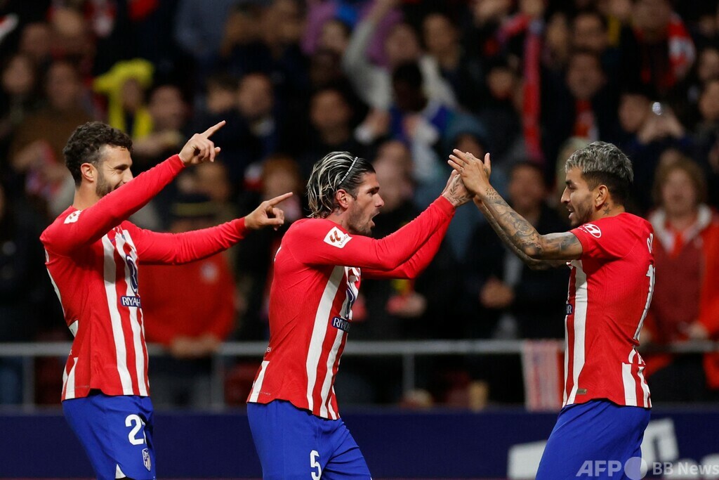 アトレティコが欧州CL出場へ前進、ジローナはトップ4ほぼ手中に 写真8枚 国際ニュース：AFPBB News