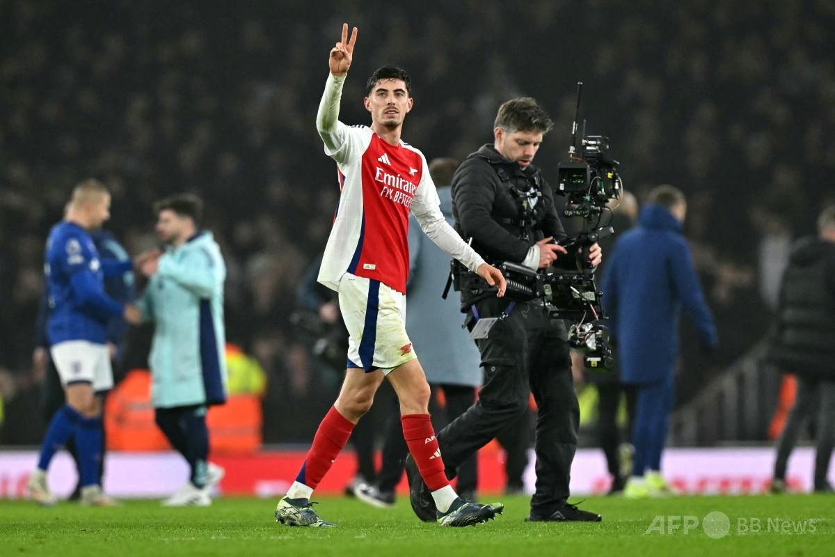 アーセナル、イプスウィッチ下して2位浮上 写真8枚 国際ニュース