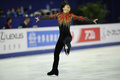 12-13フィギュアスケートGPシリーズ第3戦中国杯（ISU Grand Prix of Figure Skating Cup of China 2012）、男子シングル・フリースケーティング（FS）。演技に臨む町田樹（Tatsuki Machida、2012年11月3日撮影）。(c)AFP/Peter PARKS