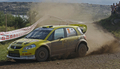 WRC第4戦ラリー・アルゼンチン第1レグで2時間9分16秒2を記録して14位につけたスズキ・SX4（%%Suzuki SX4%%）のトニ・ガルデマイスター（%%Toni Gardemeister%%）。(c)AFP/Getty Images/Alejandro PAGNI