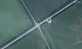 戦闘が起こる前のウクライナ東部バフムートの幹線道路のインターチェンジを捉えた2022年8月の衛星画像。マクサー・テクノロジーズ提供（2022年8月撮影、2023年1月5日提供）。(c)AFP PHOTO / SATELLITE IMAGE ©2022 MAXAR TECHNOLOGIES