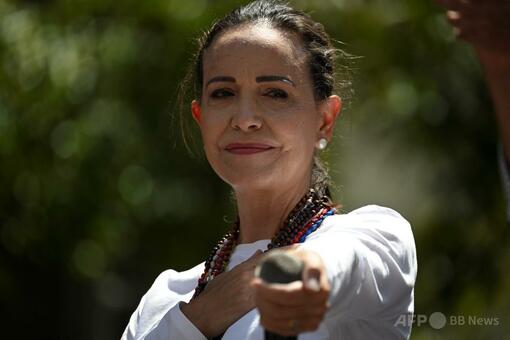 ノーベル平和賞「トランプ氏にささげる」 受賞決定のマチャド氏 写真4