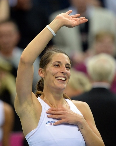 ドイツとオーストラリアは初日を終えて1勝1敗、フェドカップ