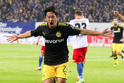 香川今季初ゴールのドルトが3発快勝、マインツ武藤は今季2点目